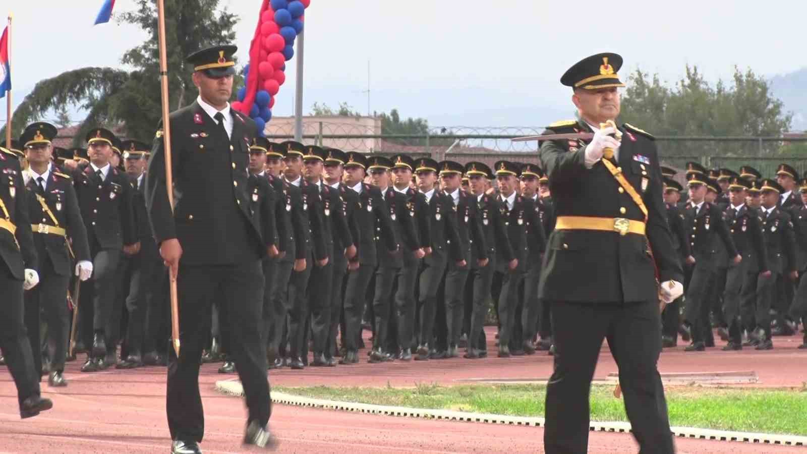 Işıklar Jandarma'da mezuniyet coşkusu