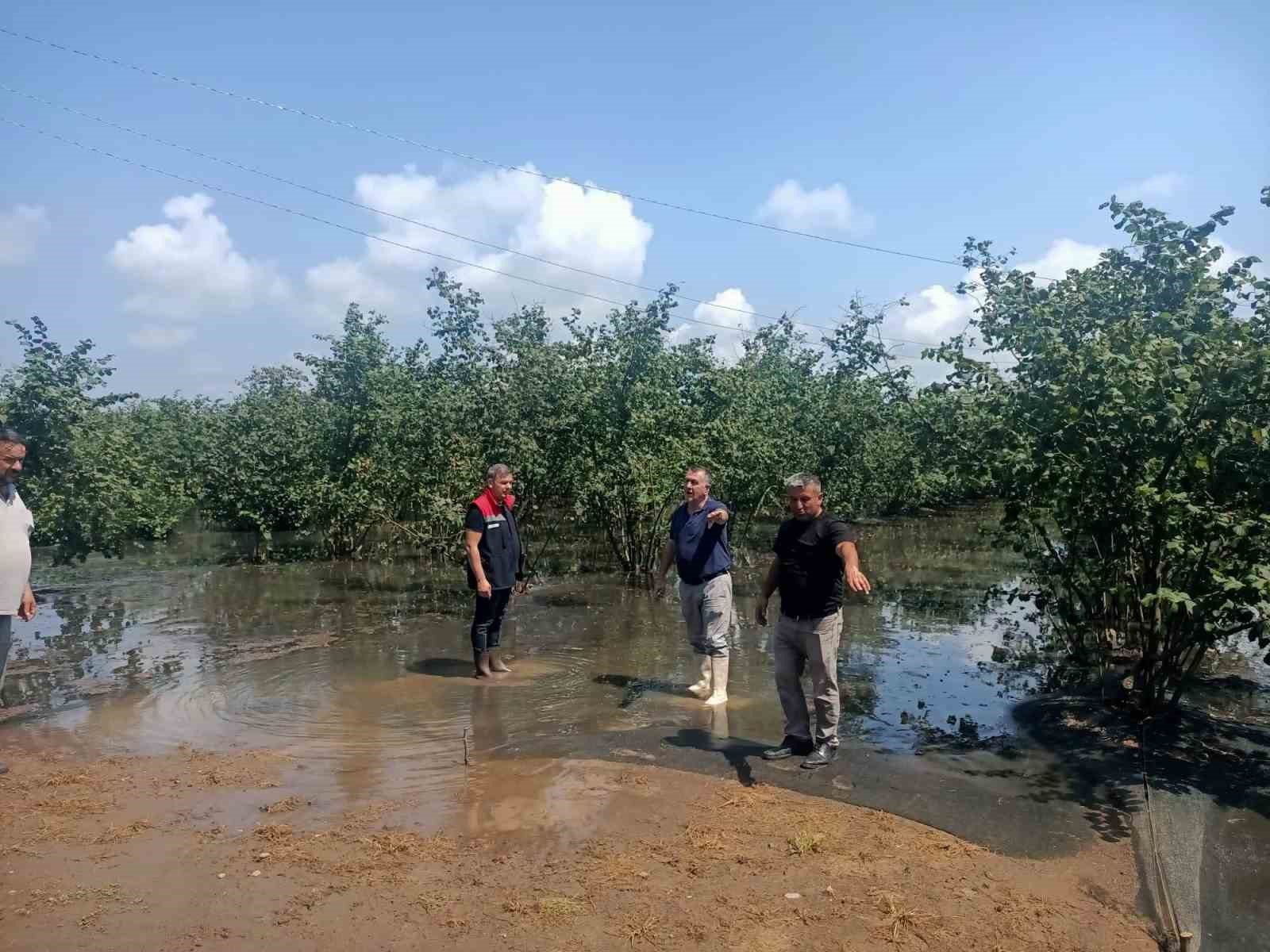 Çarşamba’da hasar tespit çalışmaları sürüyor