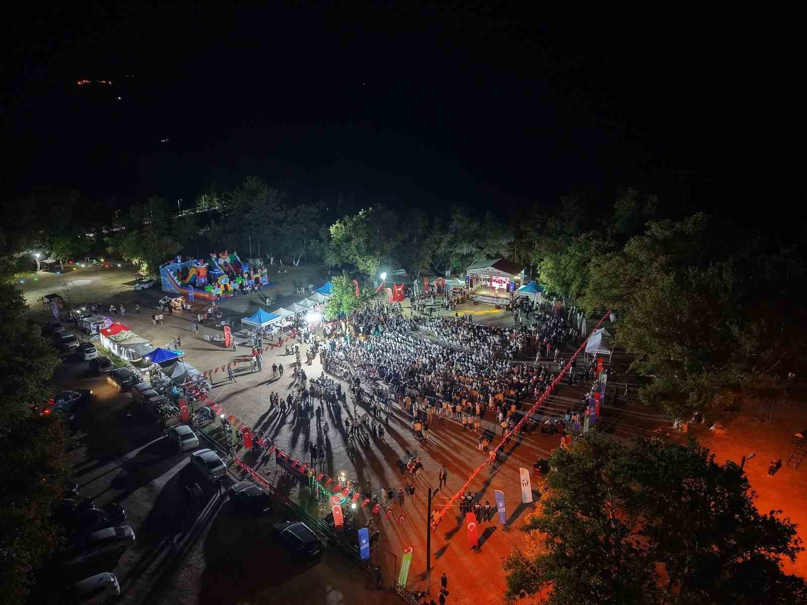 Çaltılıbük ve Birlik köylerinde festival coşkusu