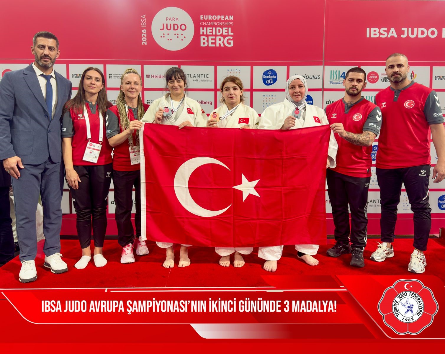 Milliler'den, Avrupa Şampiyonası’nra 7 madalya