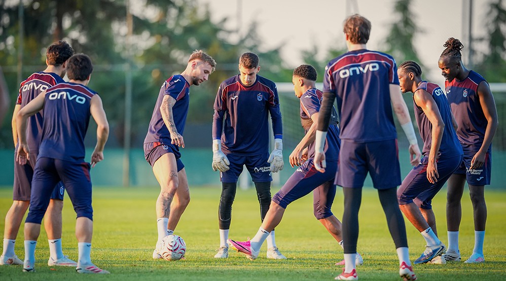 Trabzonspor, Ferencvaros maçı hazırlıklarını tamamlandı