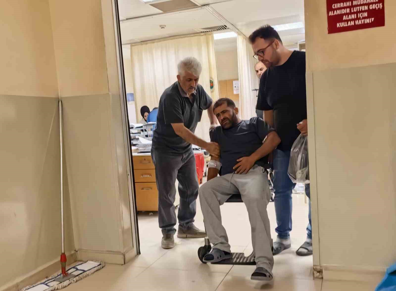 İnegöl'de mobilya fabrikasında iş kazası