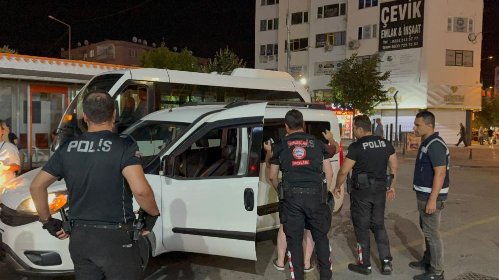 Bursa’da bin polisle "Huzur" uygulaması