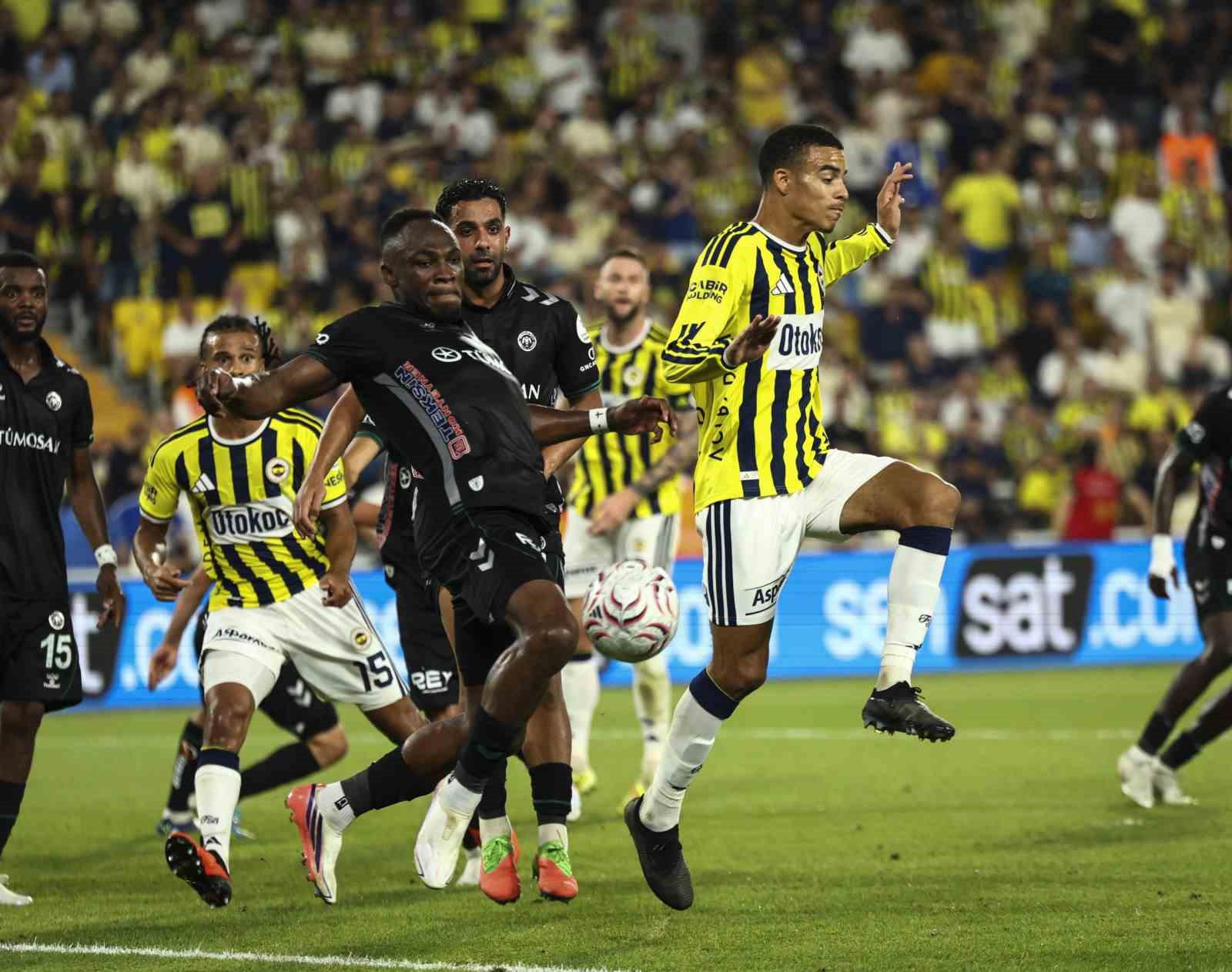 Lyon öncesi Fenerbahçe'ye Konya morali: 4-Konyaspor: 2