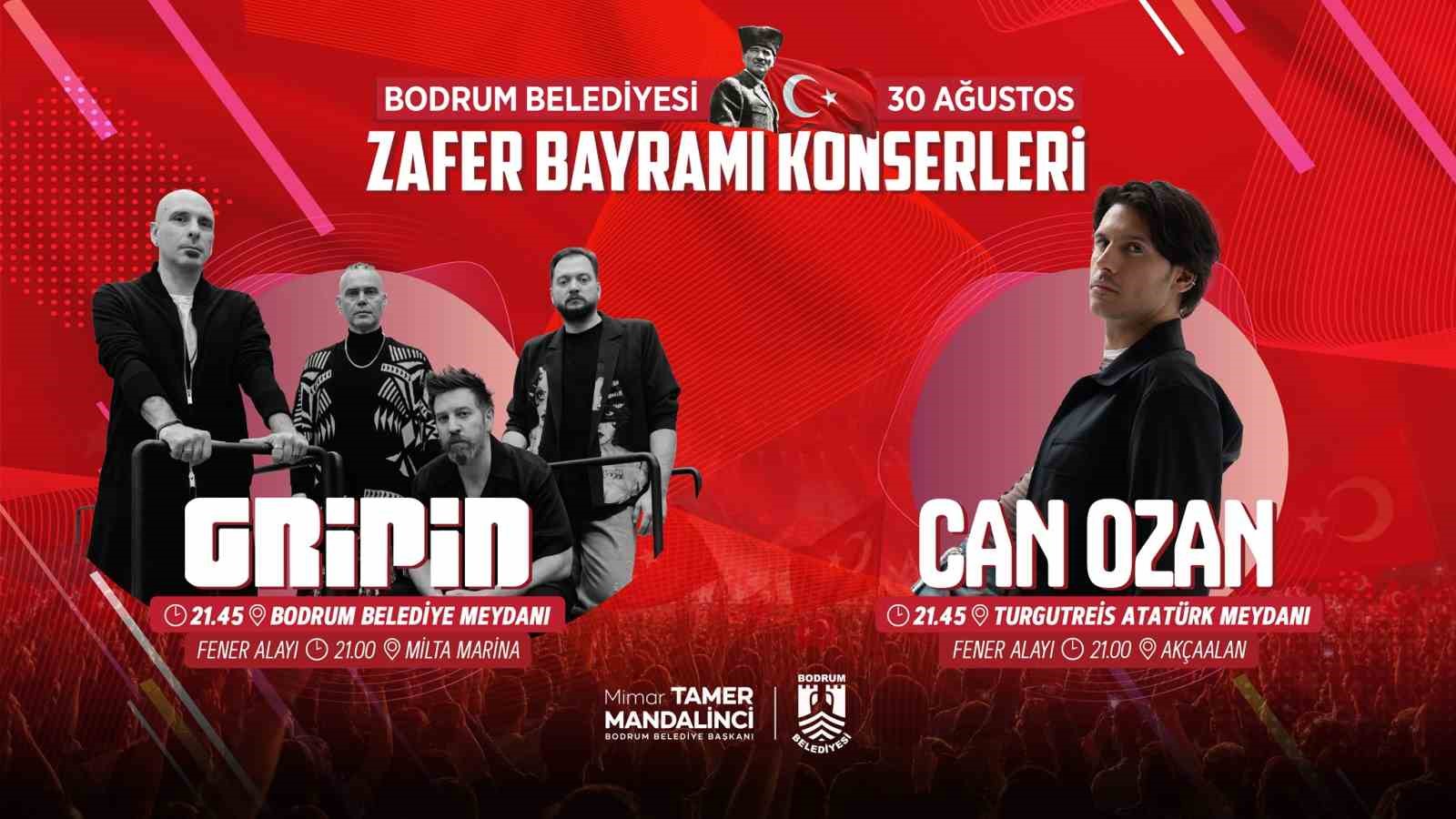 Bayram coşkusu Gripin ve Can Ozan’la yaşanacak