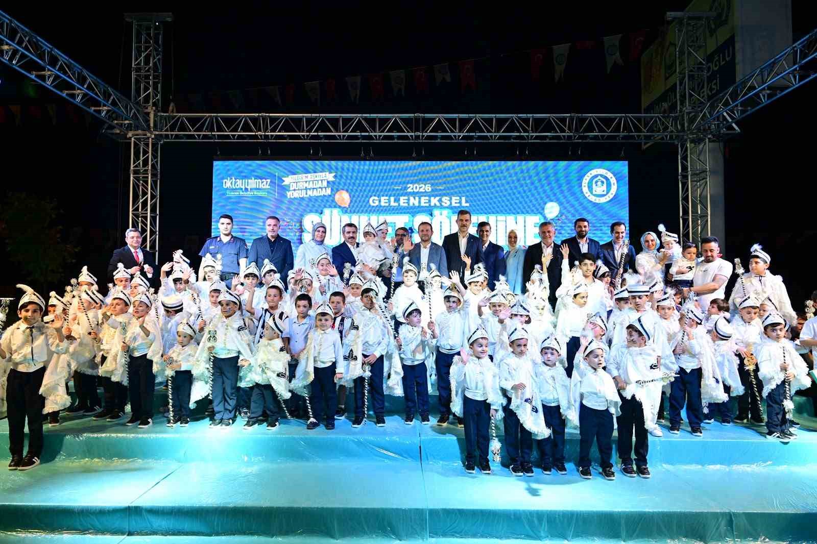 Yıldırım Belediyesi’nden 700 çocuk için sünnet şöleni