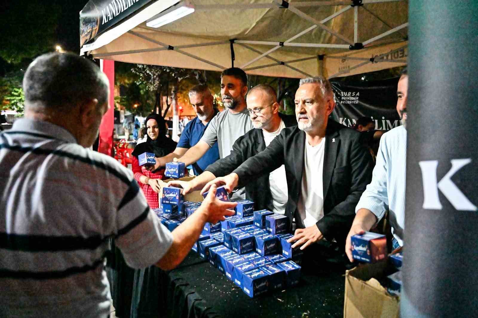 Başkan Vekili Biba, Mevlid Kandili’ni Bursalılarla birlikte idrak etti