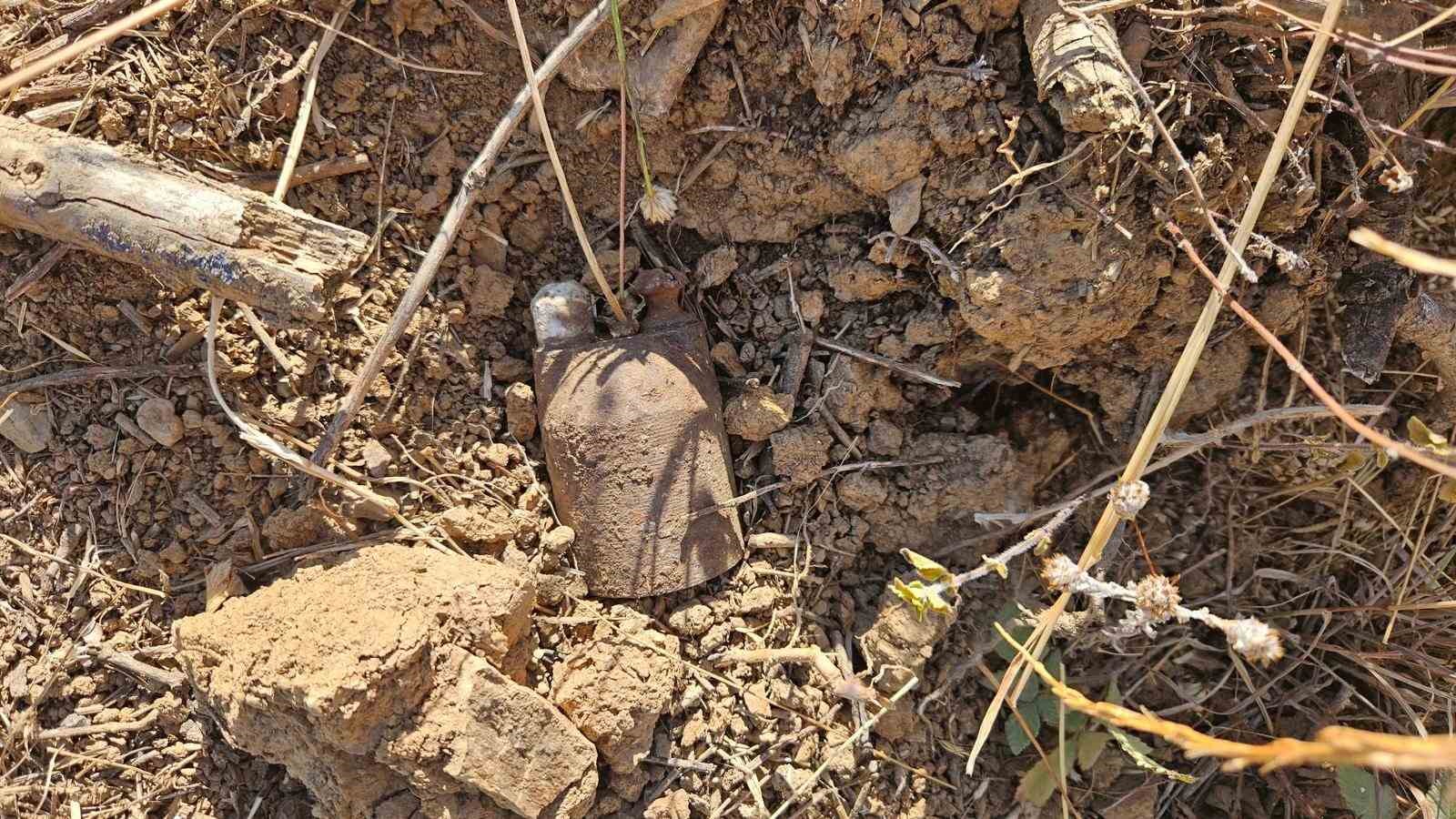 Bursa’da kurtuluş savaşından kalma el bombaları bulundu
