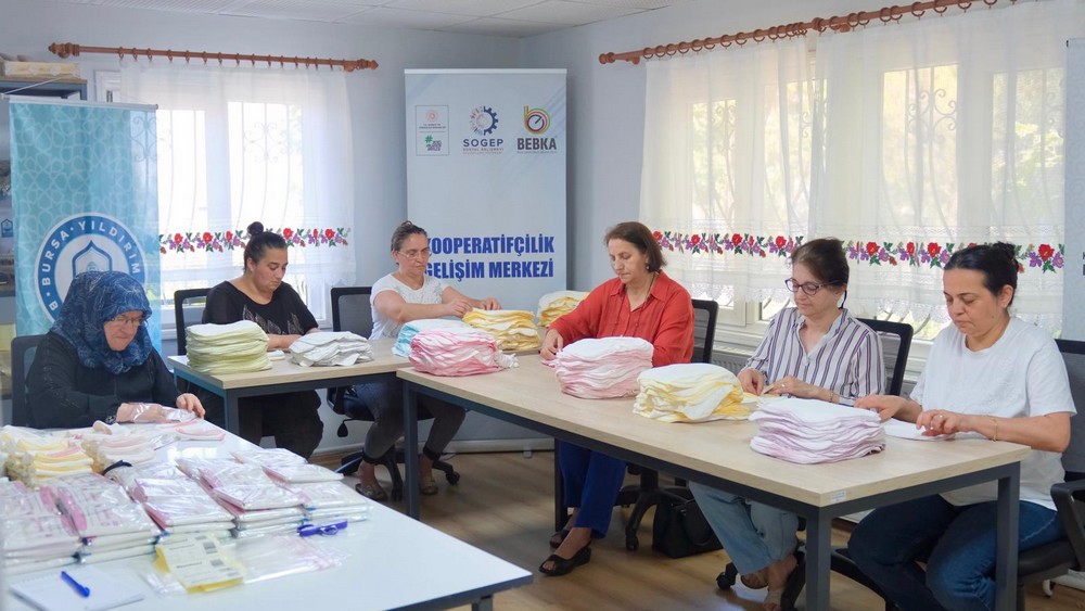 Kadınlar üretiyor, Yıldırım kazanıyor
