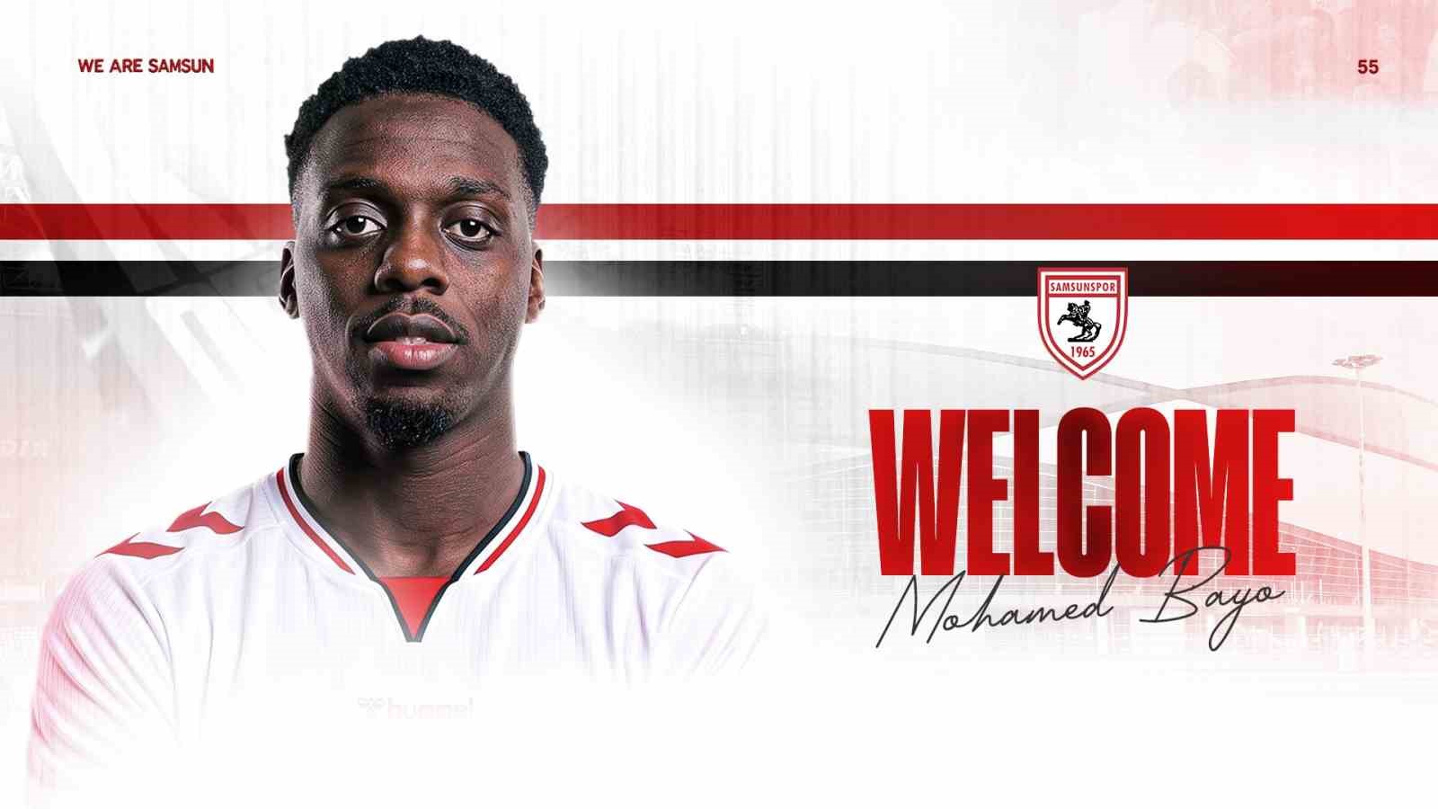 Gineli milli forvet Bayo resmen Samsunspor’da