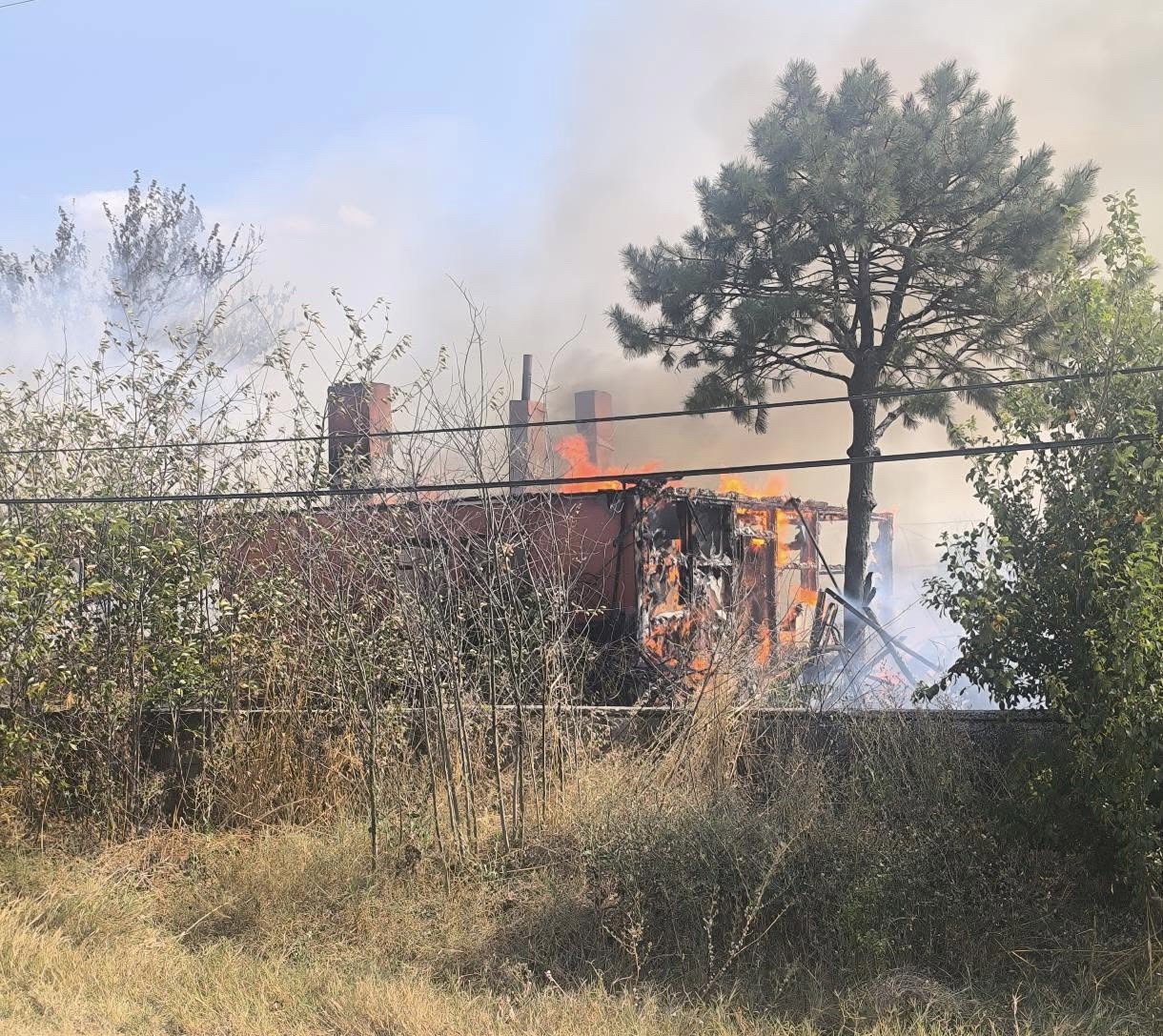Tekirdağ’da yangın itfaiye ekiplerini harekete geçirdi