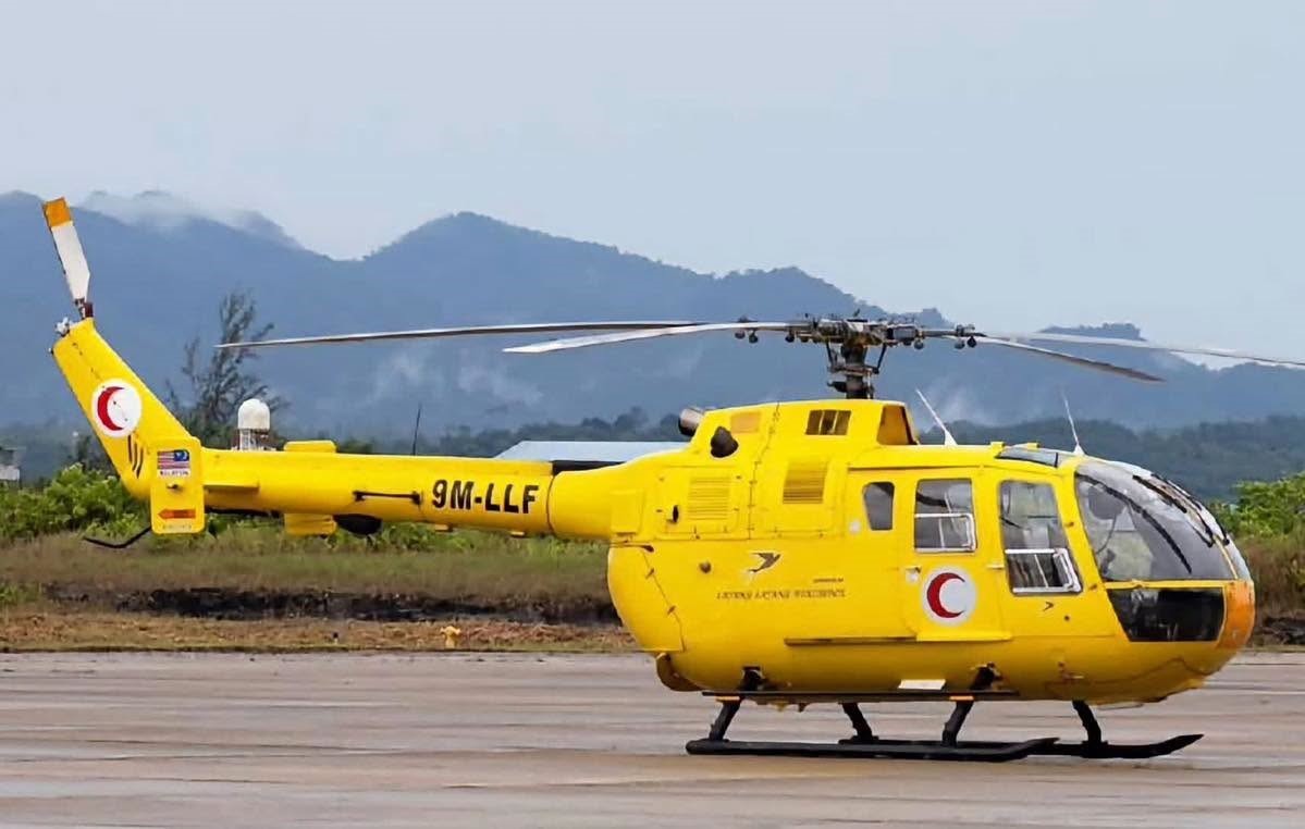 Malezya’da sağlık ekibini taşıyan helikopter düştü: 5 ölü