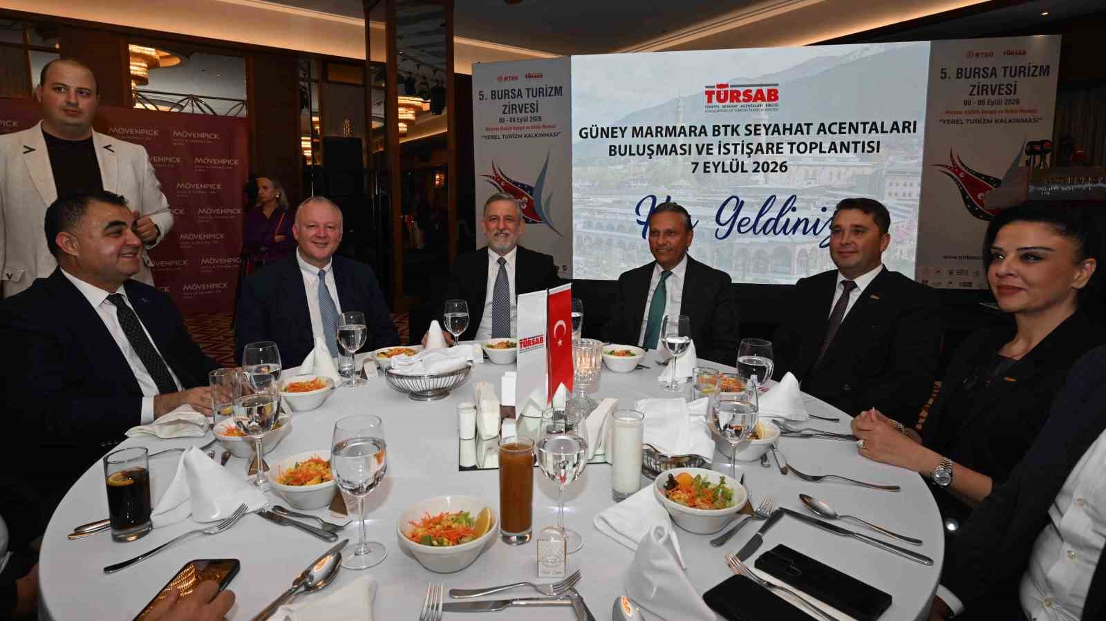 Başkan Burkay, Turizm Seyahat Acentaları ile buluştu