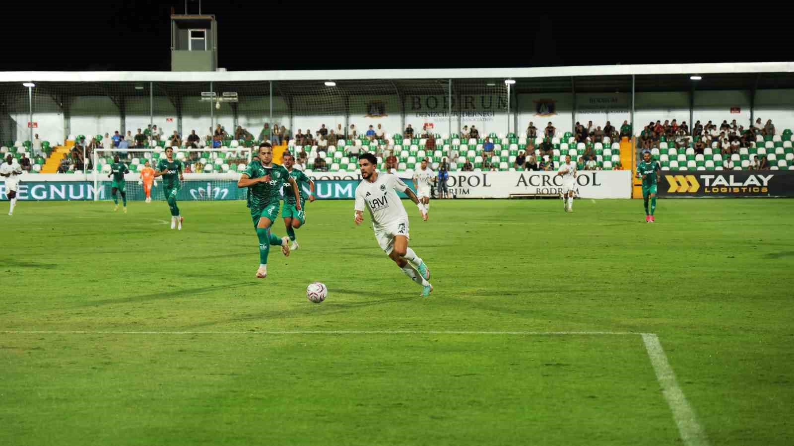 Bodrum'dan lidere farklı tarife: 4-0