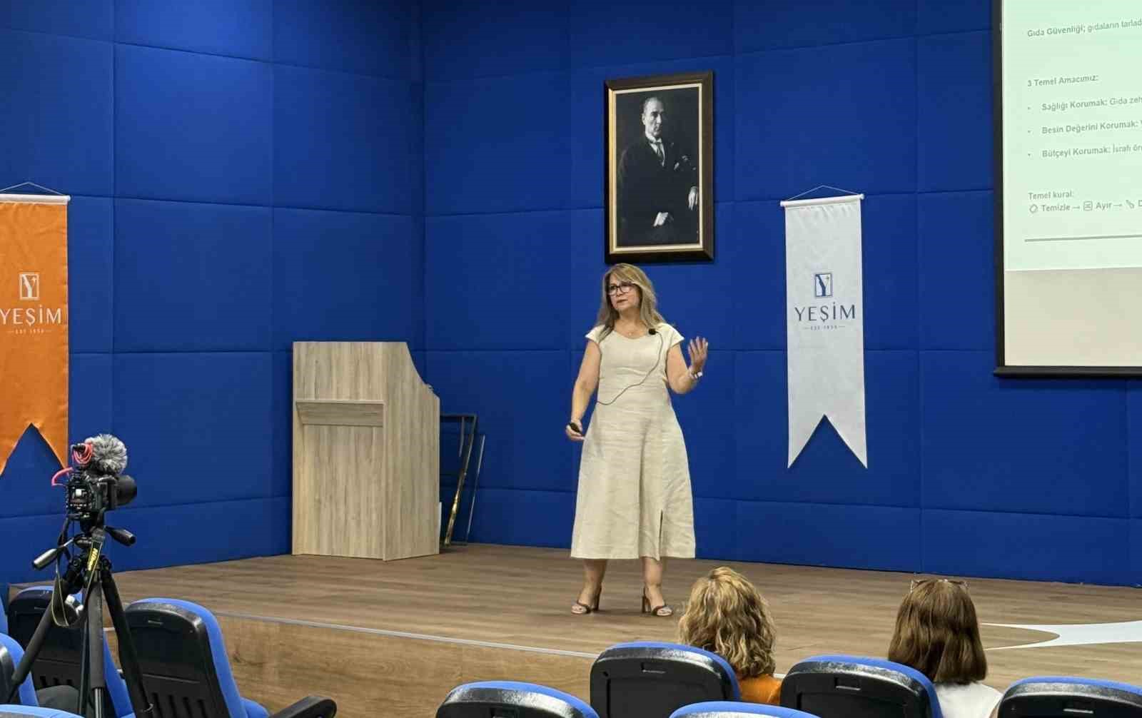 Gıdaların güvenli muhafazasına yönelik farkındalık söyleşisi