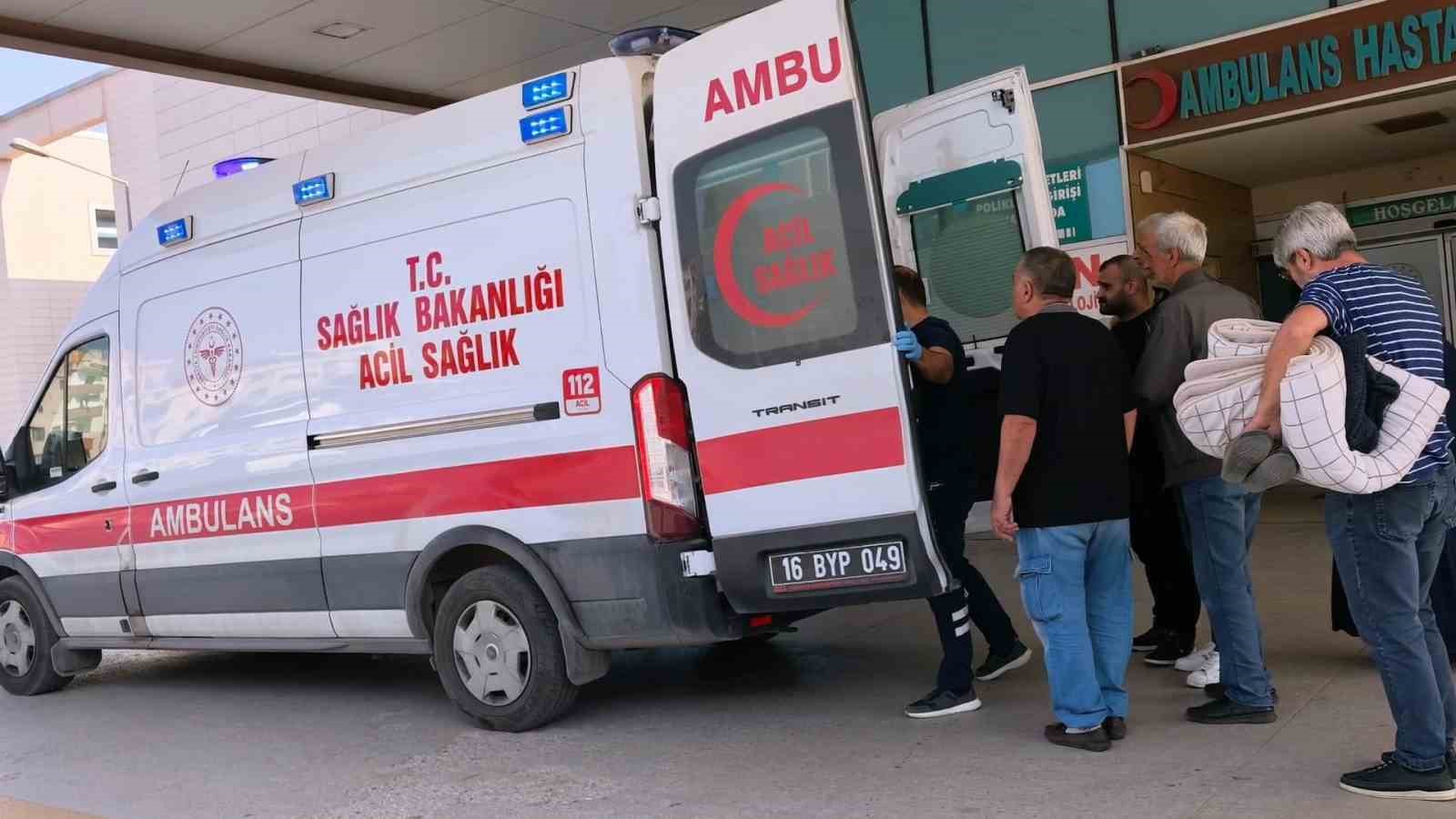 Sobadan sızan gazdan etkilenen çift hastanelik oldu