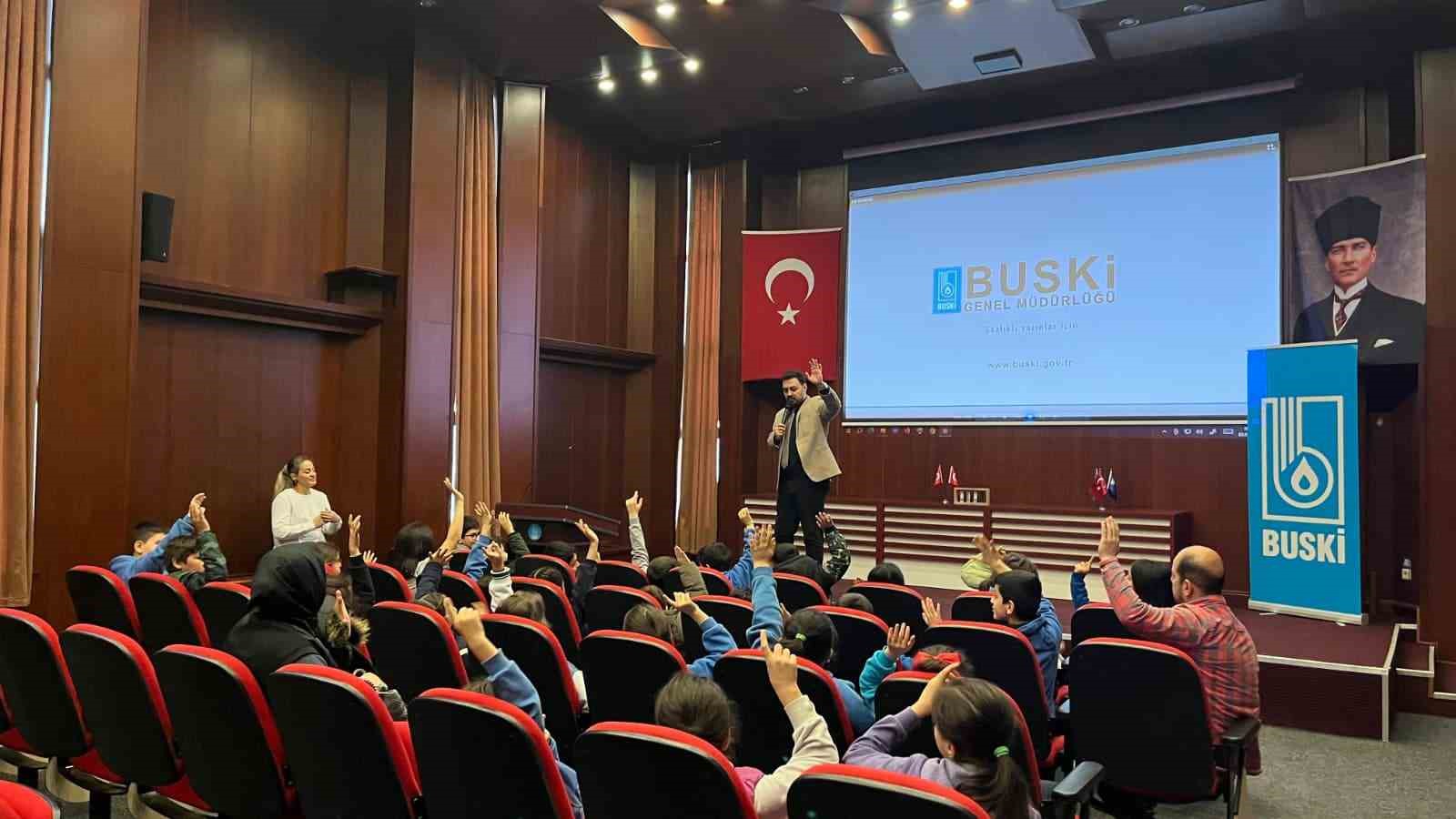 Büyükşehir’den öğrencilere su bilinci eğitimi