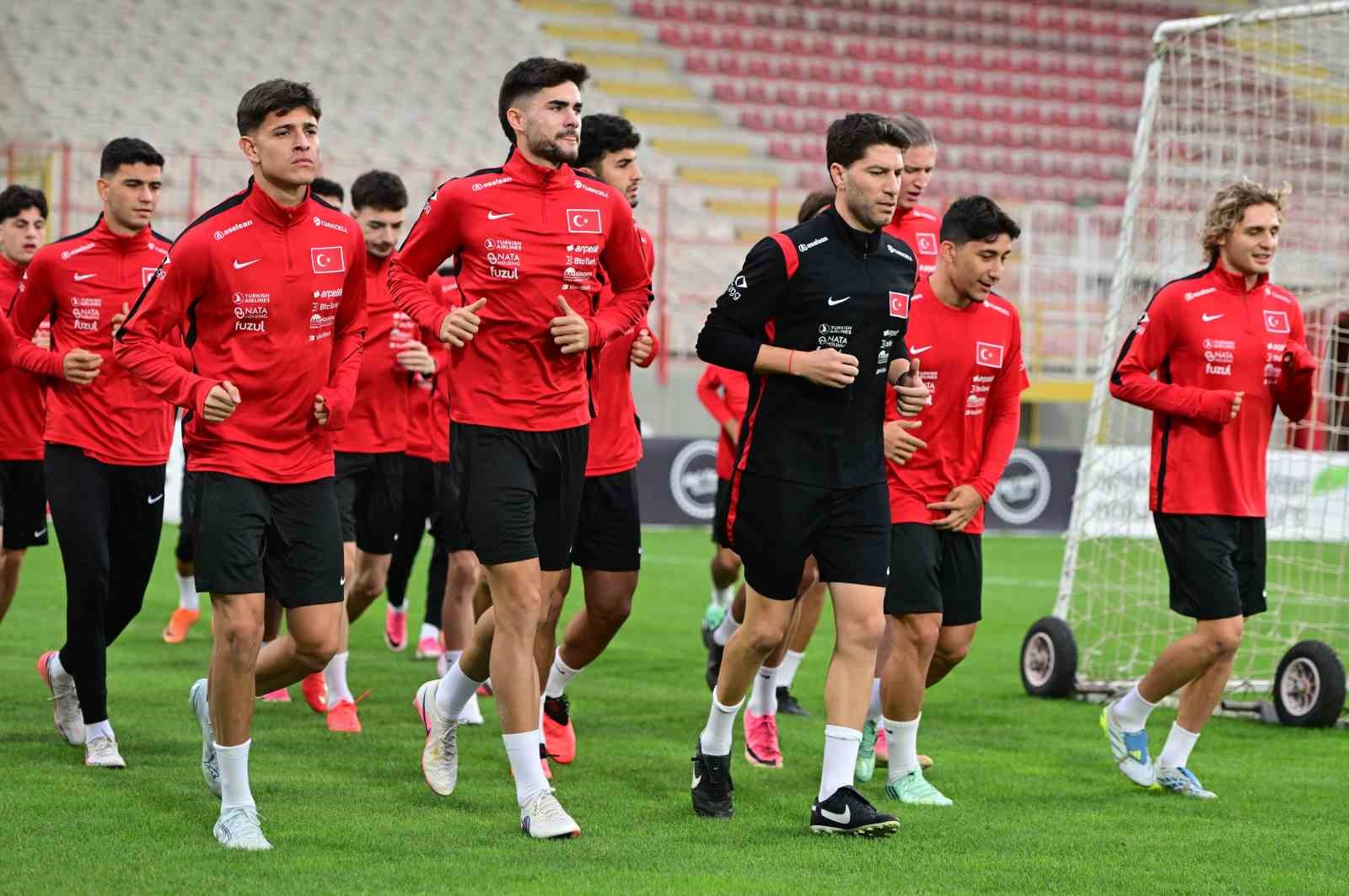 Ümit Milliler, Ukrayna maçının hazırlıklarını sürdürdü