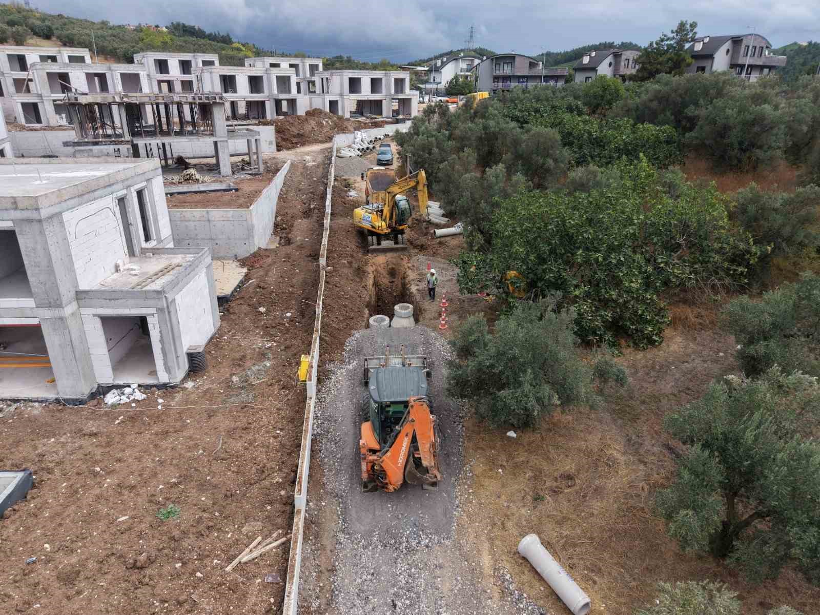 Büyükşehir’den Mudanya’da altyapı hamlesi