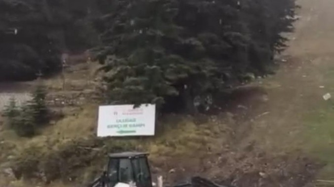 Uludağ’a sezonun ilk karı yağdı
