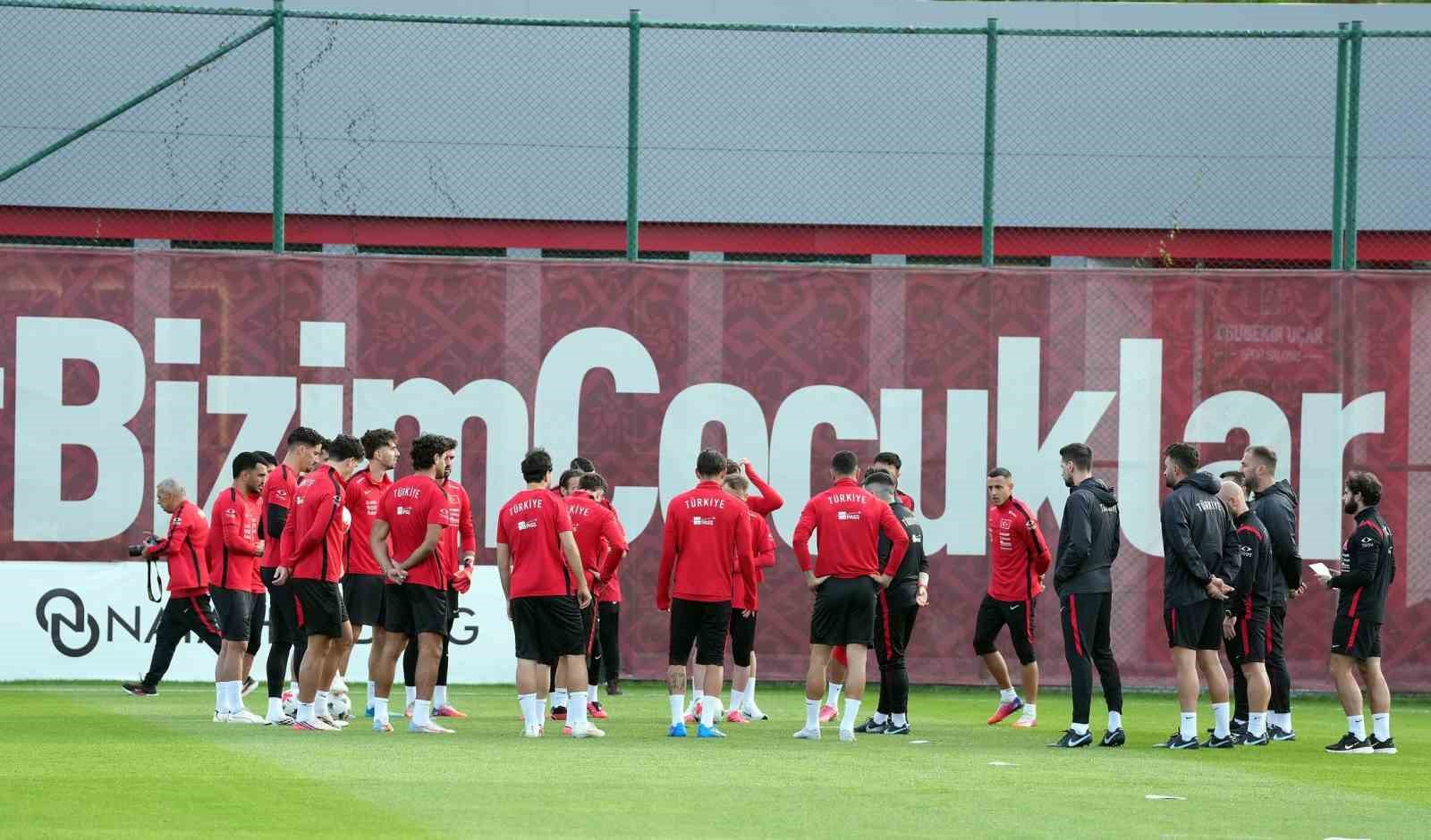 A Milli Takım’da İtalya maçı hazırlıkları başladı