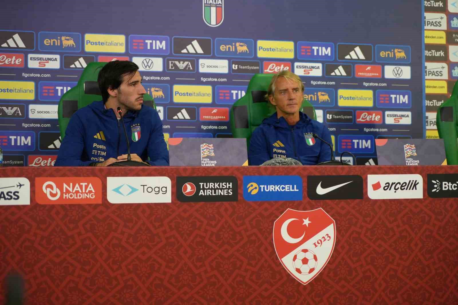 Roberto Mancini: Türkiye çok iyi bir takım