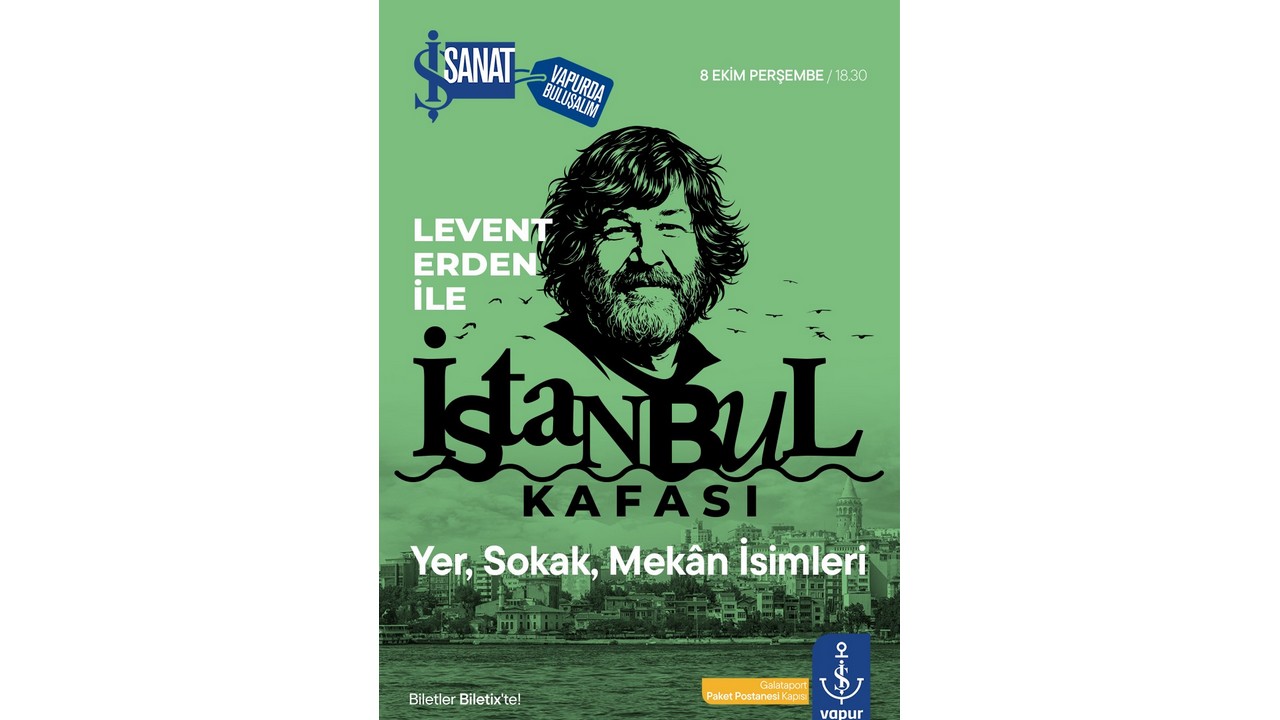 İş Vapur’da şehir, sinema ve sanat söyleşileri
