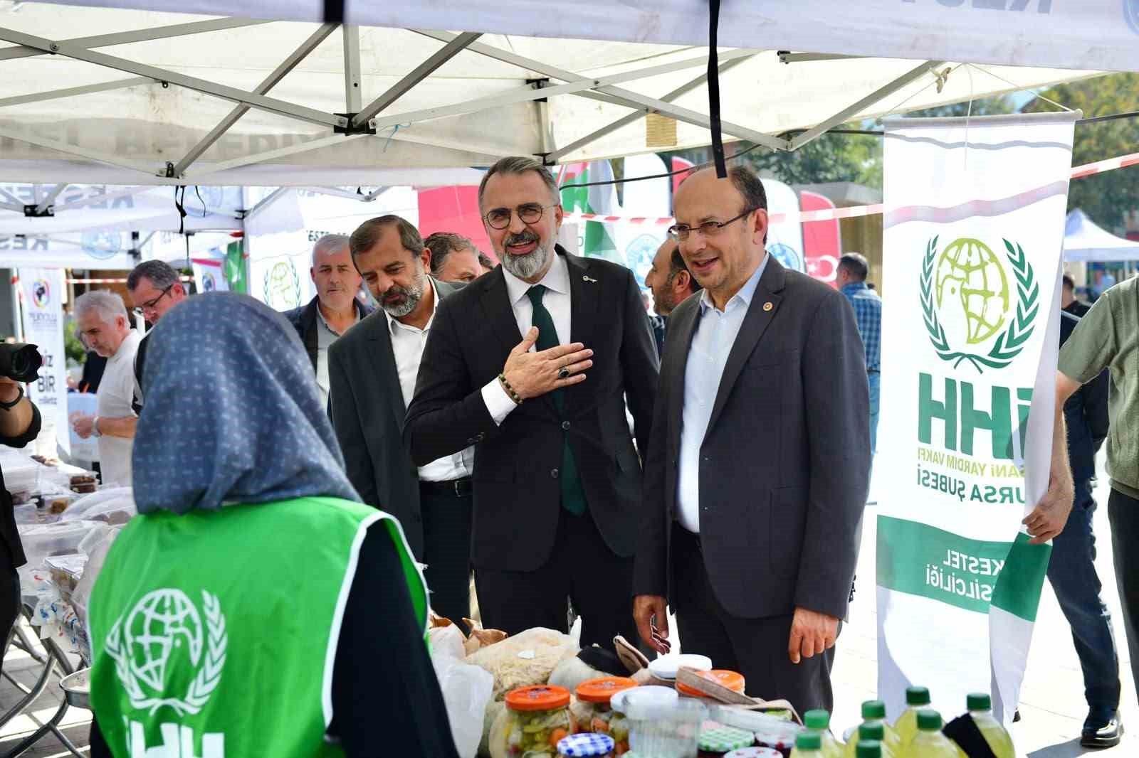 Kestel'de Filistin için anlamlı buluşma