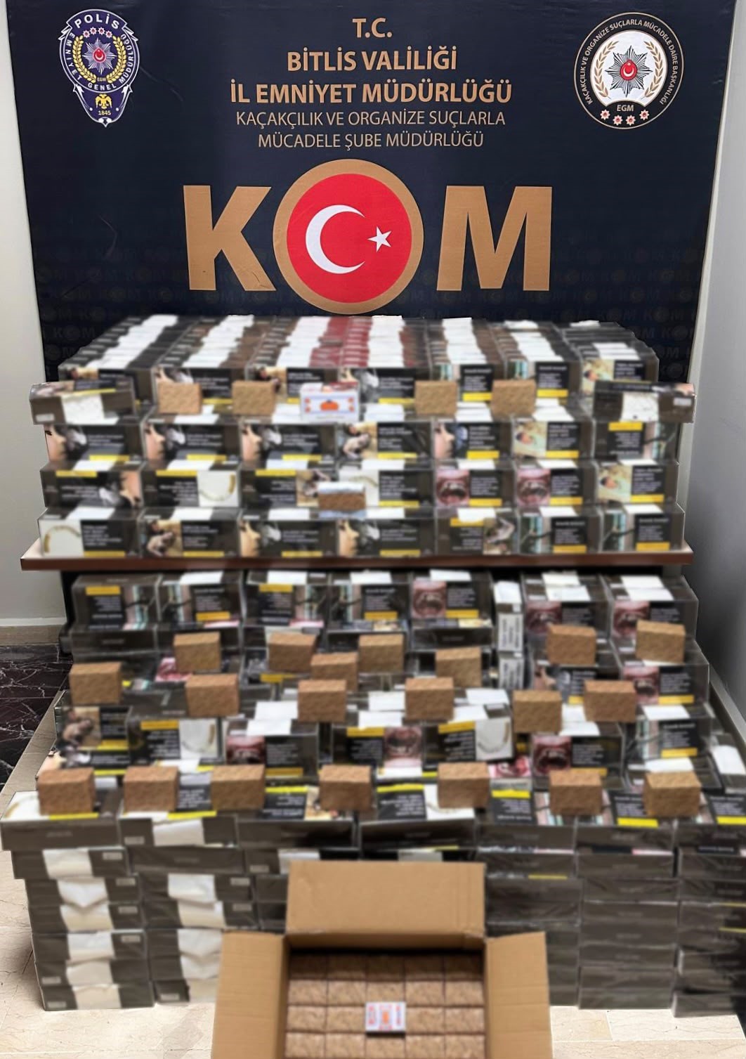 Bitlis’te kaçakçılık operasyonu