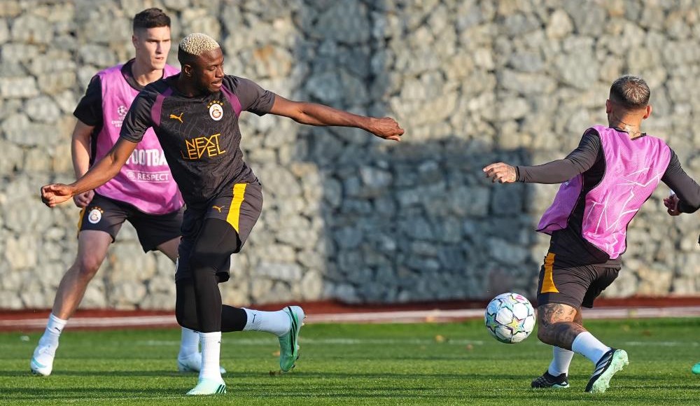 Galatasaray, Barcelona maçı hazırlıklarına devam etti