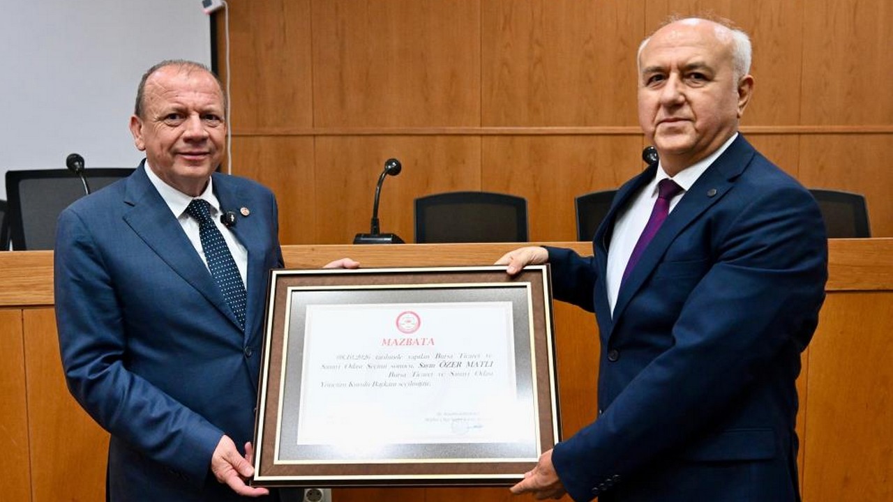 BTSO’da Özer Matlı dönemi resmen başladı