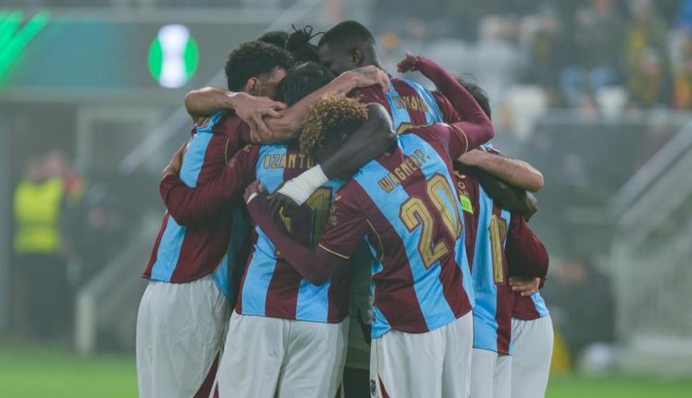 Trabzonspor Konferans Ligi'ne farklı başladı