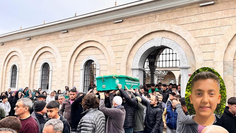 Kalbine yenilen 15 yaşındaki çocuk son yolculuğuna uğurlandı