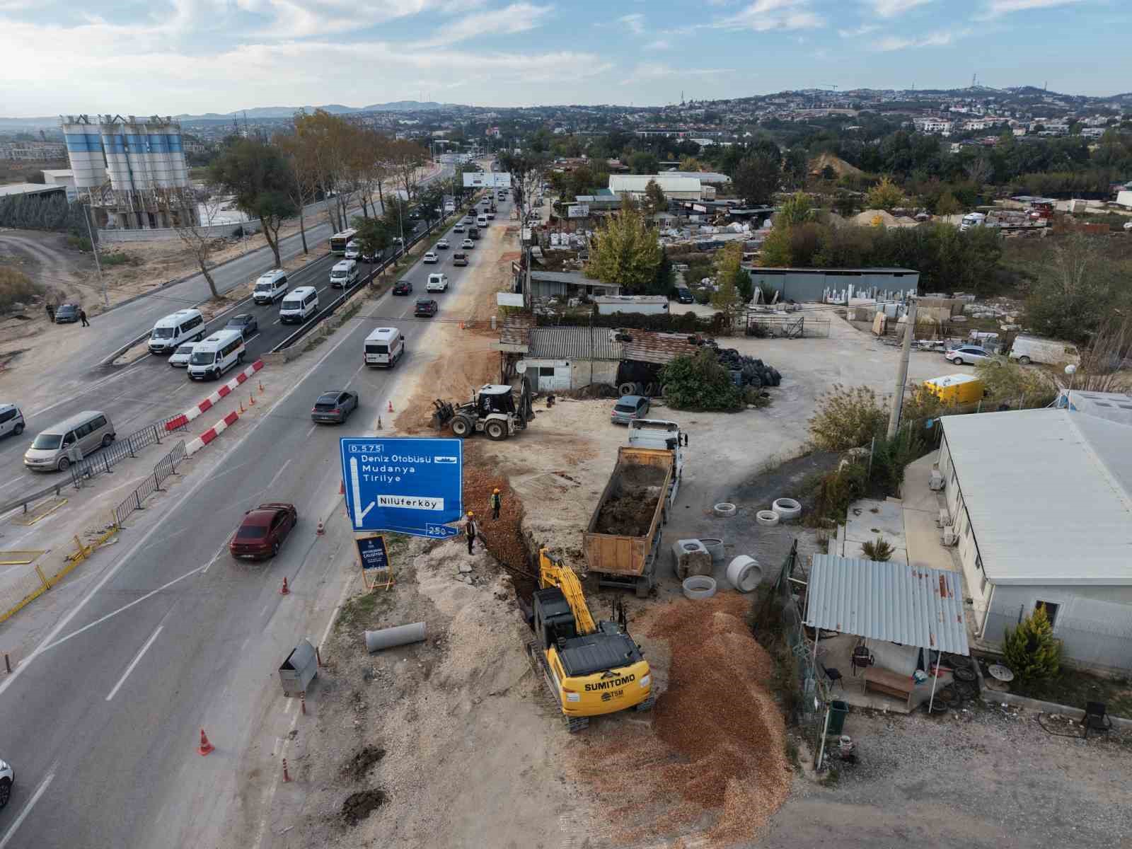 Büyükşehir’den kesintisiz altyapı mesaisi