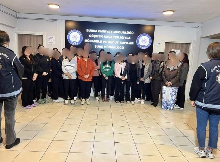 Bursa’da 26 kadın sınır dışı edilecek