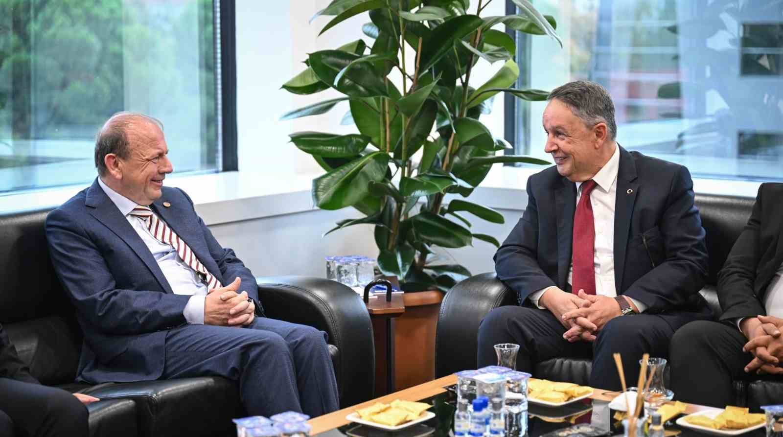 Alfatlı’dan BTSO’ya hayırlı olsun ziyareti