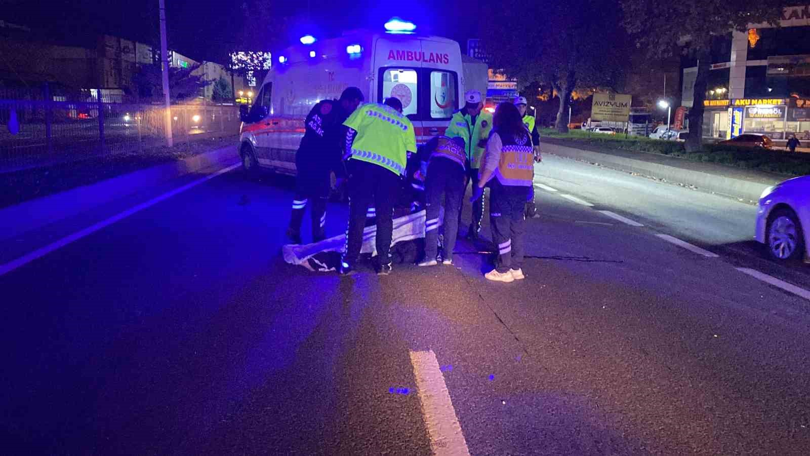 Bursa’da otomobilin çarptığı adam hayatını kaybetti