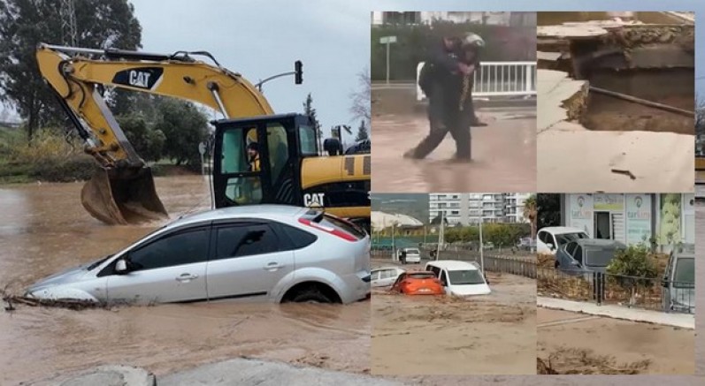 51 ev ve işyeri zarar gördü, 12 kişi kurtarıldı