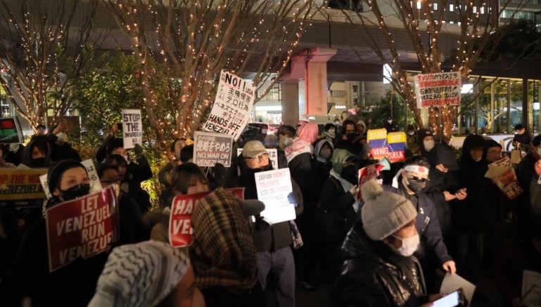 ABD, Tokyo'da da protesto edildi