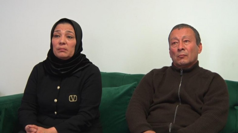 Acılı baba fenalaşarak hastaneye kaldırıldı