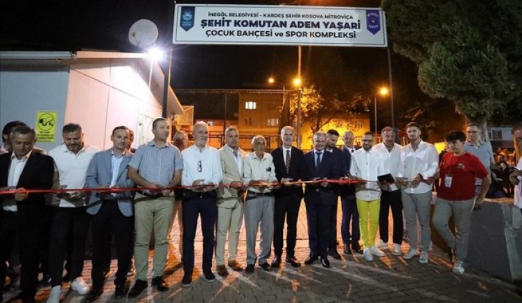 Adem Yaşari Parkı Coşkulu Törenle Açıldı