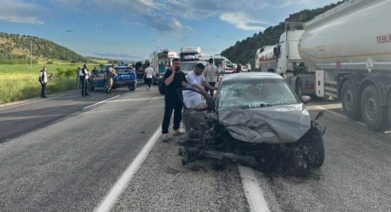 Adıyaman'da kaza: 3 ölü, 4 yaralı