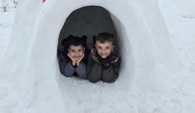 Alaska’da değil Yozgat’ta Eskimo evi
