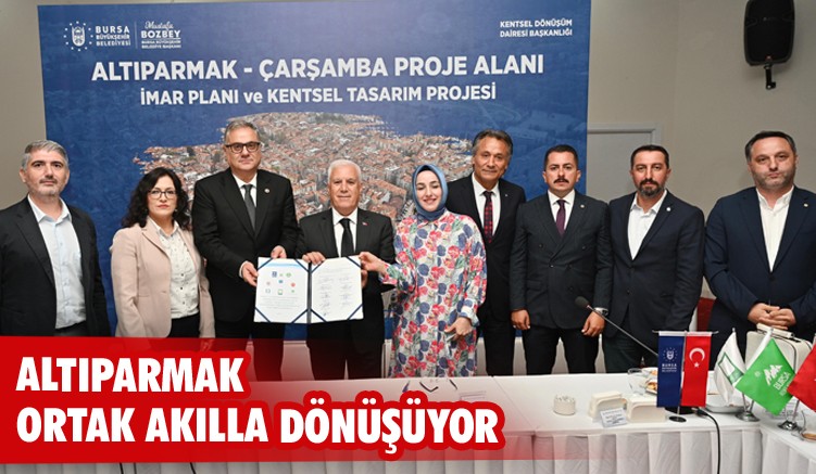 Altıparmak ortak akılla dönüşüyor