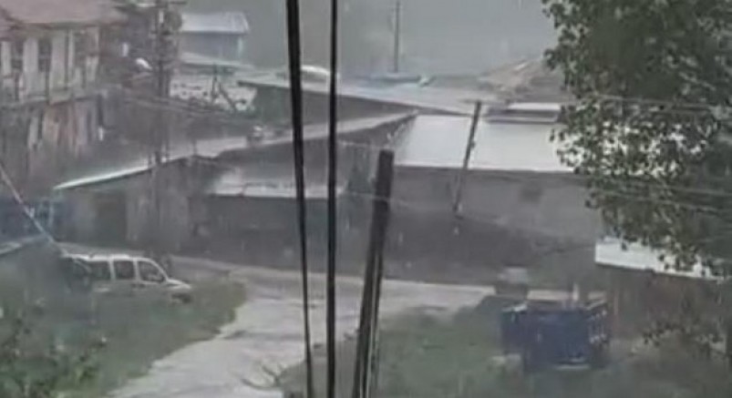 Ankara'da sağanak sonrası sel
