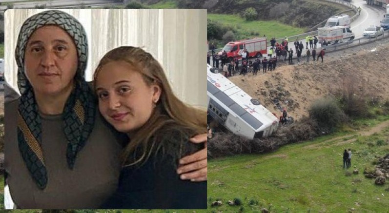Anne ve kızı aynı kazadan hayatlarını kaybetti