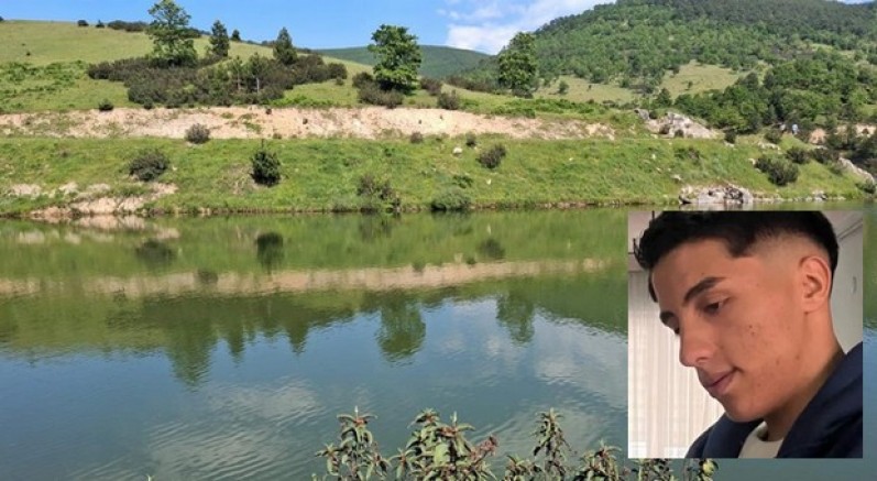 Arkadaşlarıyla girdiği gölette can verdi