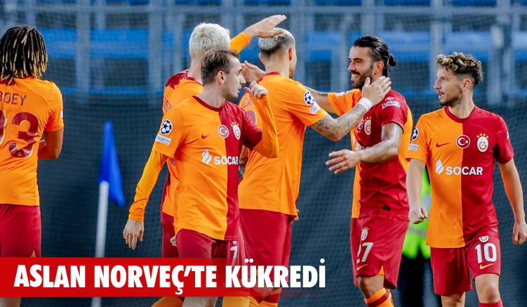 Aslan Norveç'te kükredi