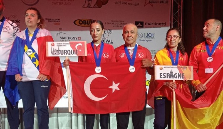 Avrupa'da 3 madalya