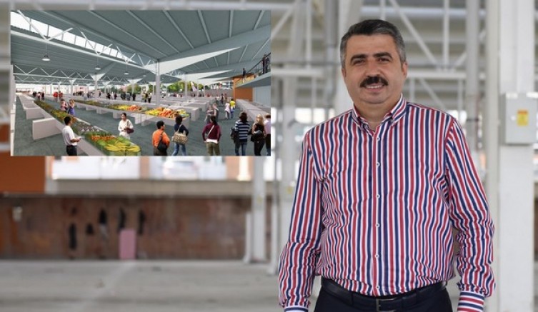 Bağlaraltı Pazar Alanı gün sayıyor